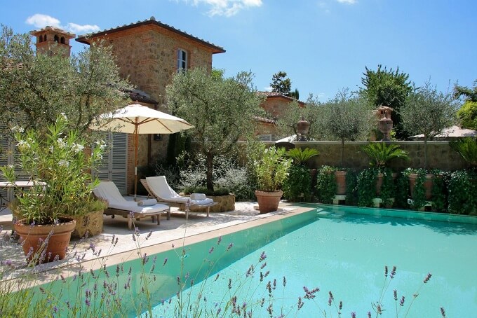 semana santa Toscana Villa de lujo con piscina en Toscana